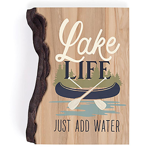 P. Graham Dunn Lake & Lodge Collection Barky Sign - Lake Life