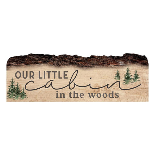 P. Graham Dunn Lake & Lodge Collection Barky Sign - Our Little Cabin