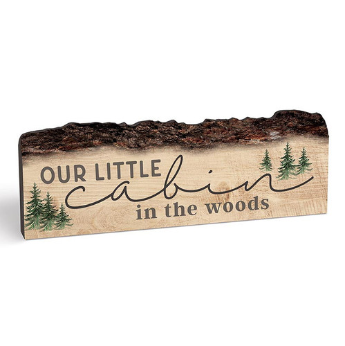 P. Graham Dunn Lake & Lodge Collection Barky Sign - Our Little Cabin