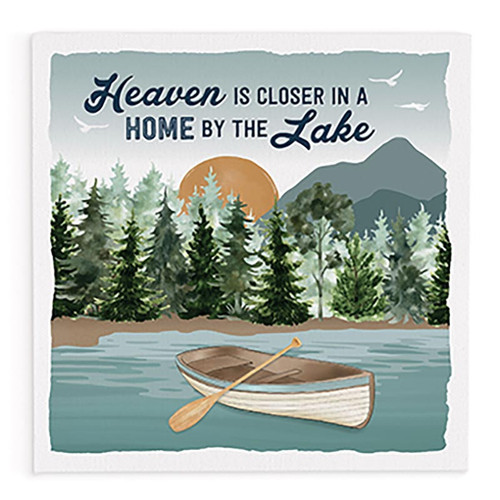 P. Graham Dunn Lake & Lodge Collection Canvas - Heaven Is Closer
