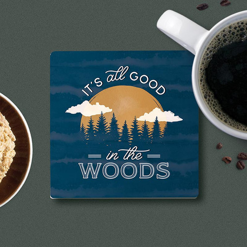 P. Graham Dunn Lake & Lodge Collection Coaster - It's All Good