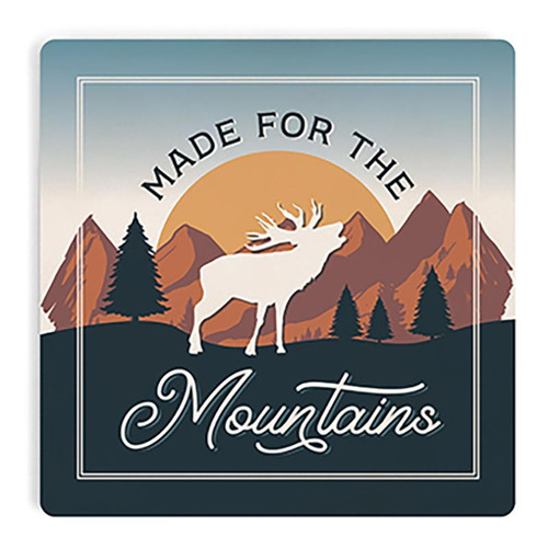 p. graham dunn Lake & Lodge Collection Coaster - Made For The Mountains