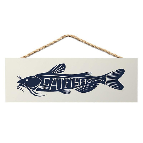 P. Graham Dunn Lake & Lodge Collection Hanging Sign - Catfish