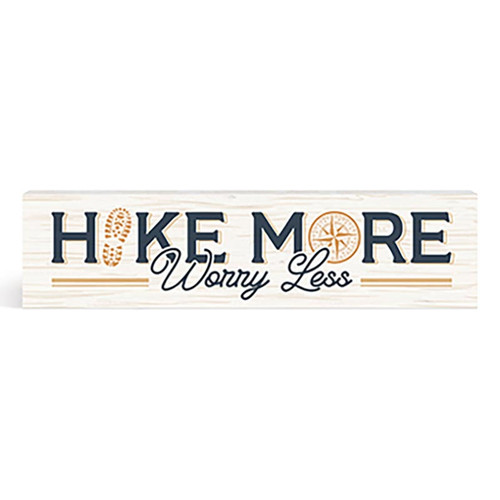 P. Graham Dunn Lake & Lodge Collection Hanging Sign - Hike More