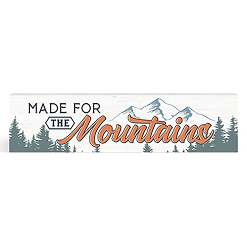 P. Graham Dunn Lake & Lodge Collection Hanging Sign - Made For The Mountains