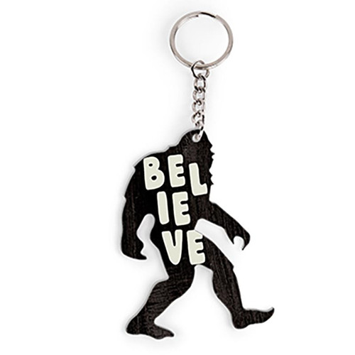 P. Graham Dunn Lake & Lodge Collection Key Chains - Believe Bigfoot