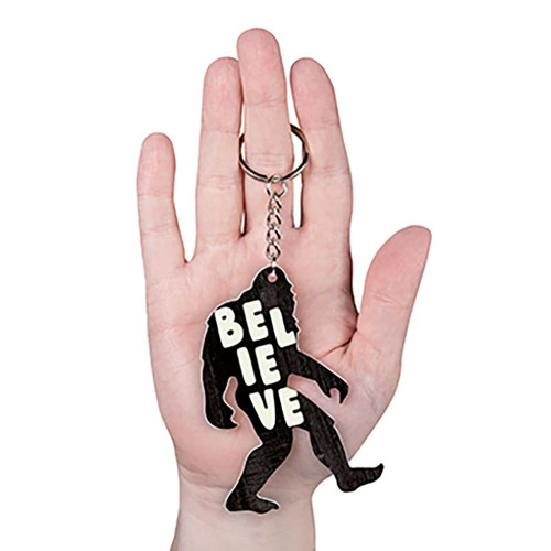 P. Graham Dunn Lake & Lodge Collection Key Chains - Believe Bigfoot