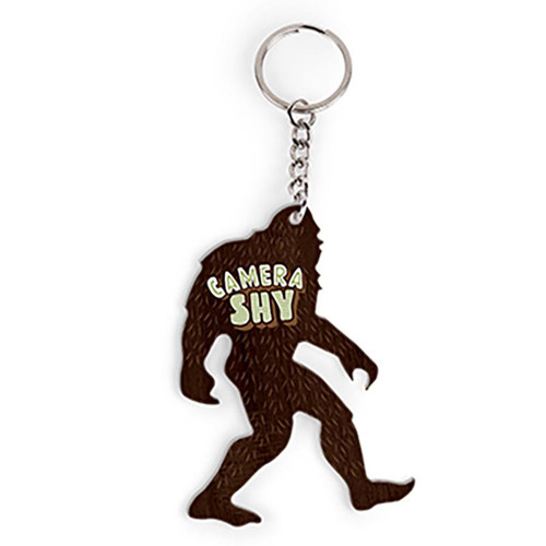 P. Graham Dunn Lake & Lodge Collection Key Chains - Camera Shy Bigfoot