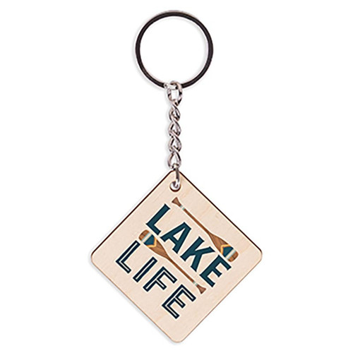 P. Graham Dunn Lake & Lodge Collection Key Chains - Lake Life