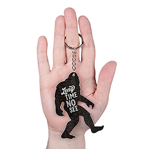 P. Graham Dunn Lake & Lodge Collection Key Chains - Long Time No See Bigfoot