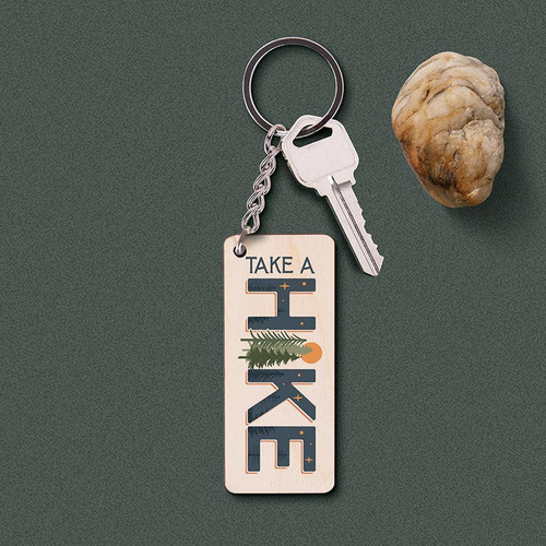 p. graham dunn Lake & Lodge Collection Key Chains - Take A Hike