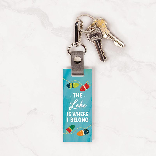 p. graham dunn Lake & Lodge Collection Key Chains - The Lake Is Where I Belong