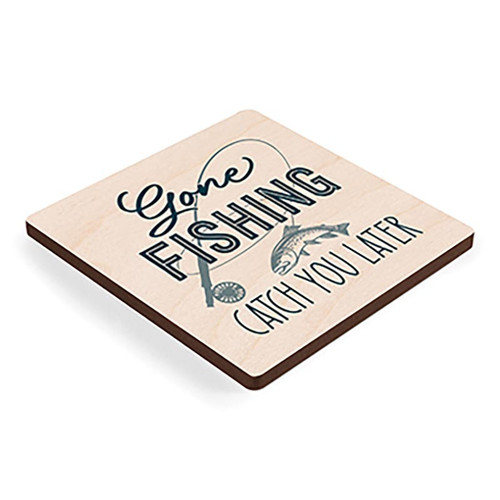 P. Graham Dunn Lake & Lodge Collection Magnet - Gone Fishing