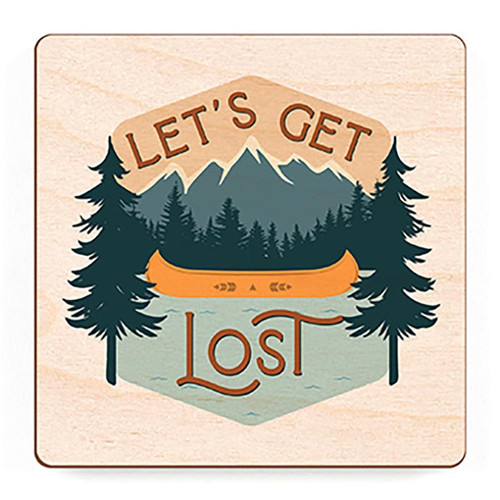 P. Graham Dunn Lake & Lodge Collection Magnet - Let's Get Lost