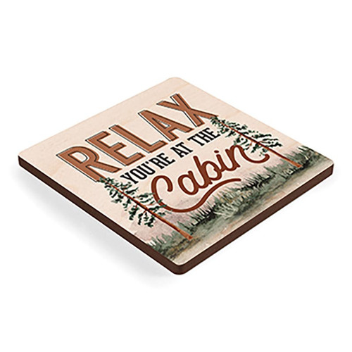 P. Graham Dunn Lake & Lodge Collection Magnet - Relax You're At The Cabin