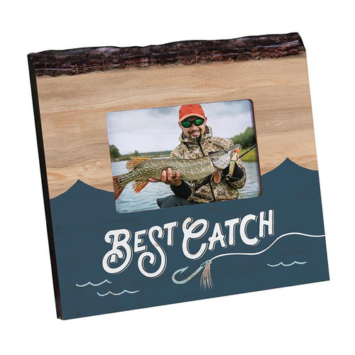 P. Graham Dunn Lake & Lodge Collection Photo Frame - Best Catch