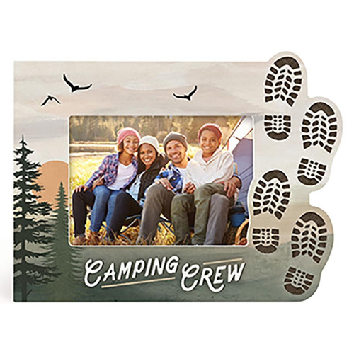 P. Graham Dunn Lake & Lodge Collection Photo Frame - Camping Crew