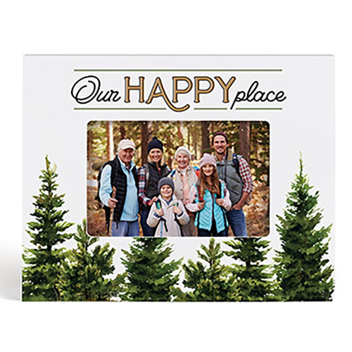 P. Graham Dunn Lake & Lodge Collection Photo Frame - Our Happy Place