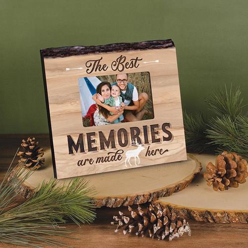 p. graham dunn Lake & Lodge Collection Photo Frame - The Best Memories