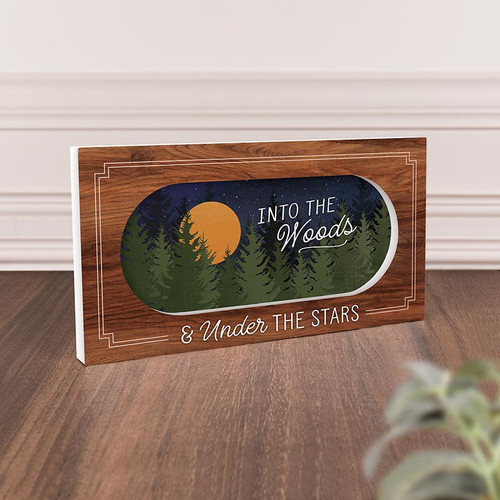 p. graham dunn Lake & Lodge Collection Shapes - Into The Woods