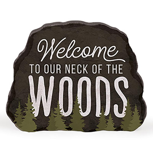 P. Graham Dunn Lake & Lodge Collection Shapes - Welcome To Our Neck Of The Woods