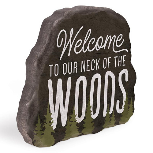 P. Graham Dunn Lake & Lodge Collection Shapes - Welcome To Our Neck Of The Woods