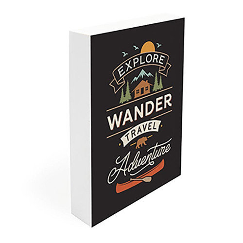 P. Graham Dunn Lake & Lodge Collection Word Blocks - Explore