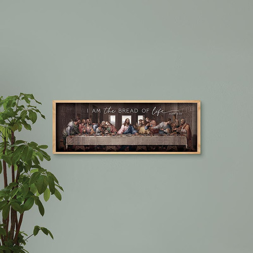 p. graham dunn Last Supper Collection Framed Art - I Am The Bread Of Life