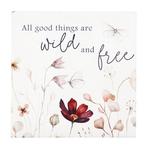 p. graham dunn Like Wildflowers Collection Word Block - All Good Things