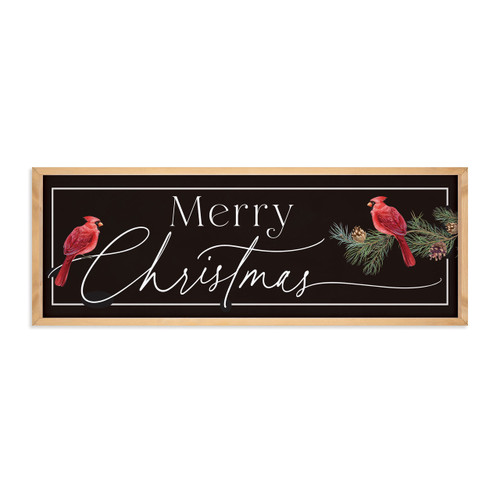 P. Graham Dunn Merry Be Your Christmas Framed Art - Merry Christmas- XL