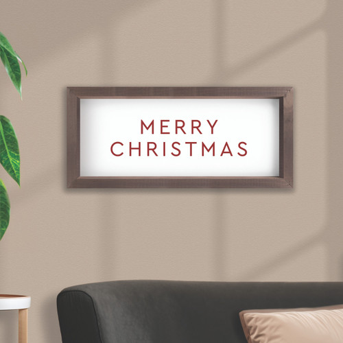 P. Graham Dunn Merry Be Your Christmas Framed Art - Merry Christmas