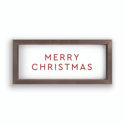 P. Graham Dunn Merry Be Your Christmas Framed Art - Merry Christmas