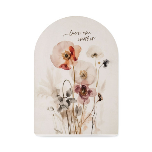 P. Graham Dunn Arched Shape Sign - Love One Another