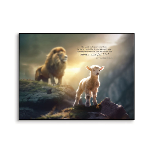 P. Graham Dunn Art Print - The Lamb Shall