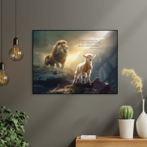 p. graham dunn Art Print - The Lamb Shall