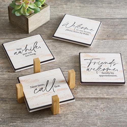 P. Graham Dunn Aspen Collection Coaster - 4/pk