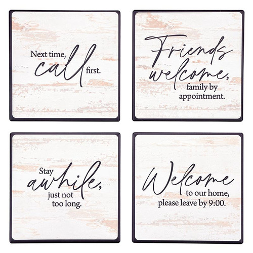 p. graham dunn Aspen Collection Coaster - 4/pk