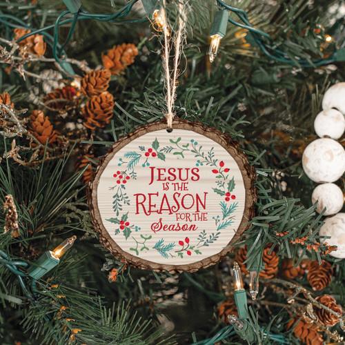 p. graham dunn Barky Ornament - Jesus Is Reason