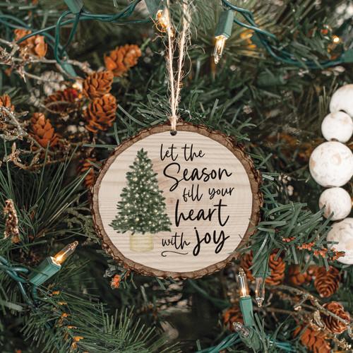 p. graham dunn Barky Ornament - Let The Season