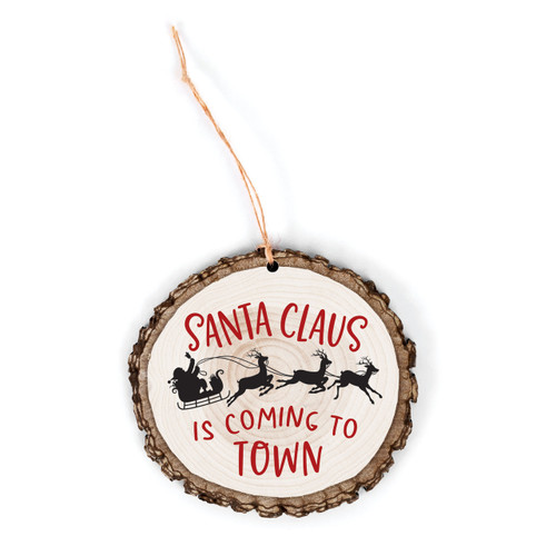 P. Graham Dunn Barky Ornament - Santa Claus