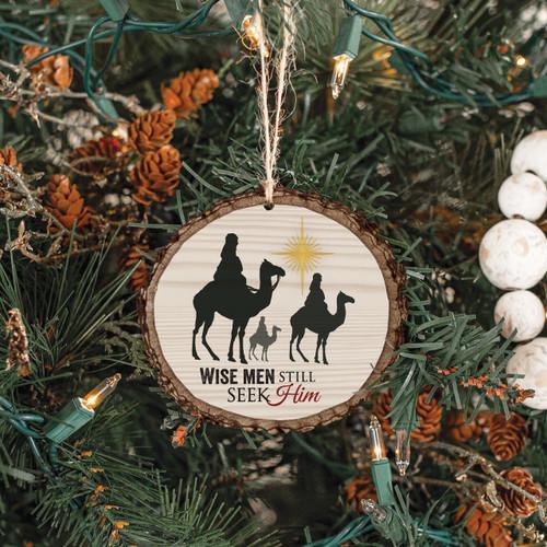 p. graham dunn Barky Ornament - Wise Men