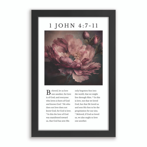 P. Graham Dunn Book Art - 1 John 4:7-11