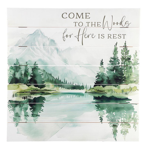 p. graham dunn Cabin Fever Pallet Sign