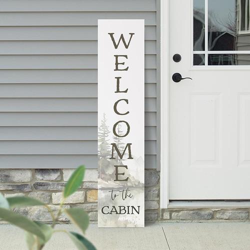 p. graham dunn Cabin Fever Porch Sign