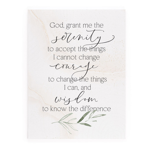 P. Graham Dunn Canvas - God Grant Me The Serenity