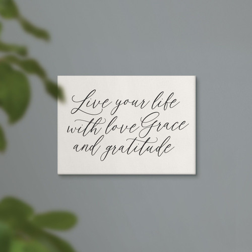 p. graham dunn Canvas - Live Your Life