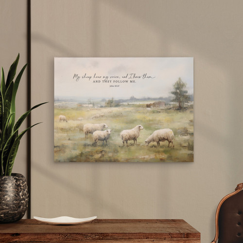 p. graham dunn Canvas - My Sheep