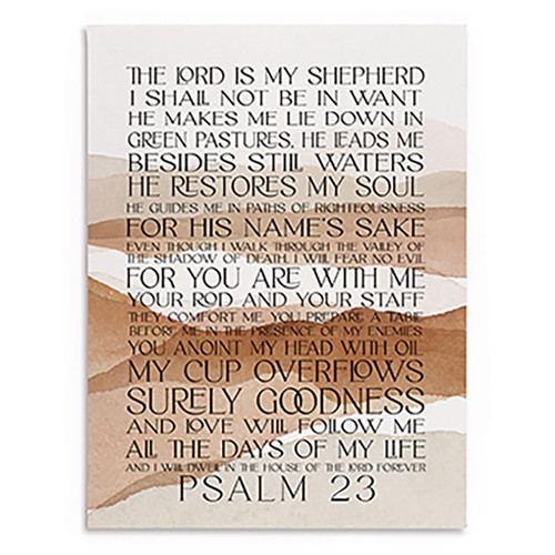 P. Graham Dunn Canvas - The Lord Is My Shepherd