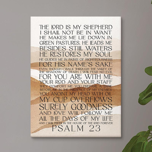 p. graham dunn Canvas - The Lord Is My Shepherd
