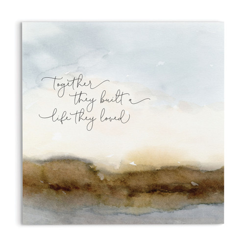 P. Graham Dunn Canvas - Together They Built